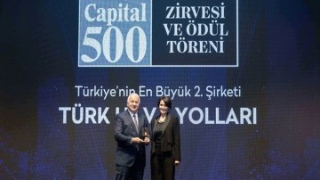 THY, Türkiye’nin En Büyük 500 Özel Şirketi Araştırması’nda dört ödül aldı