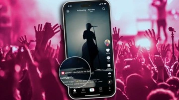 TikTok Üzerinden Etkinliklere Bilet Almak Mümkün Olacak