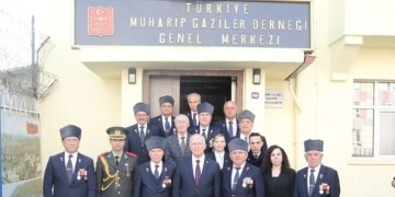 Töre, Türkiye Muharip Gaziler Derneği’ni ziyaret etti
