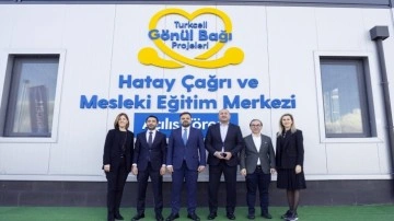 Turkcell, Hatay’da Çağrı ve Mesleki Eğitim Merkezi’ni açtı