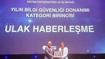 ULAK Haberleşme, ‘Bilgi Güvenliği Donanımı Kategorisi’nde birinci oldu