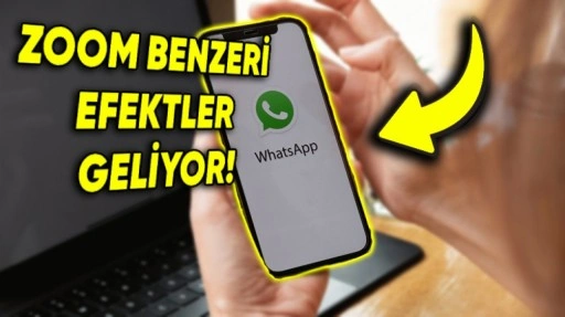 WhatsApp'a Zoom Benzeri Görüntülü Görüşme Efektleri Geliyor