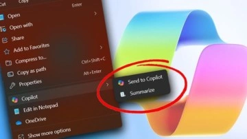 Windows 11'deki Copilot'a "Sağ Tık" Özelliği Geldi