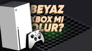 Xbox, Disksiz ve Beyaz Bir Series X Konsolu Çıkarabilir